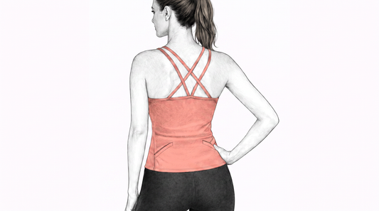 Criss Cross Jersey Tank